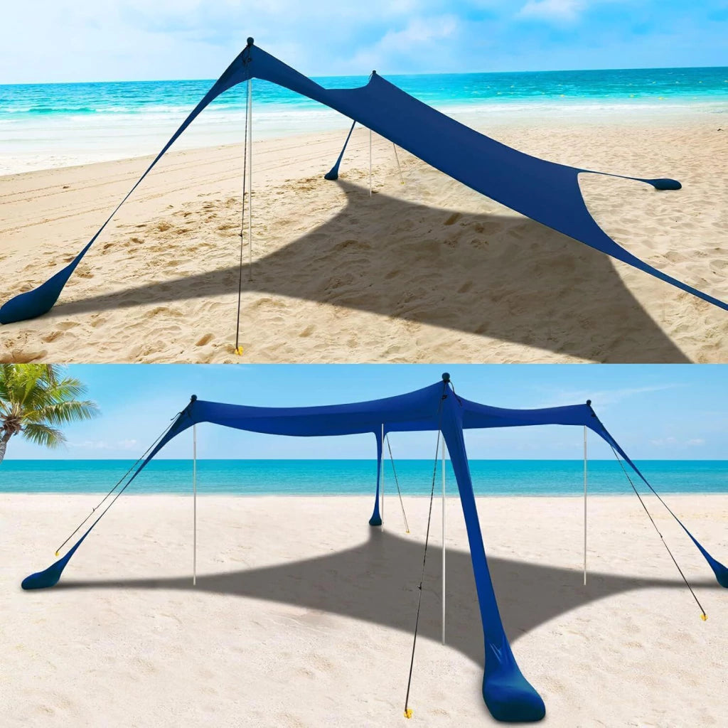 Gazebo XXL Sunshade 3 × 3 m con bolso – foto 6