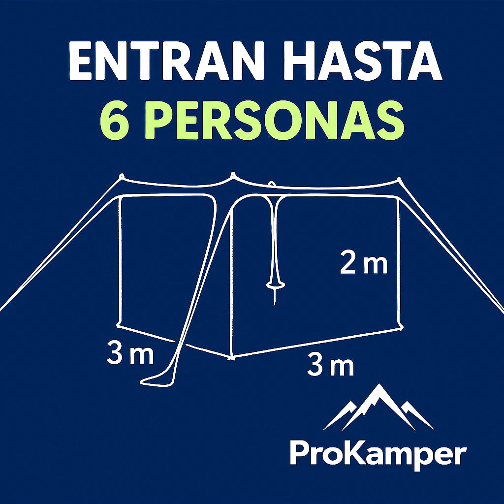 Gazebo XXL Sunshade 3 × 3 m con bolso – foto 2